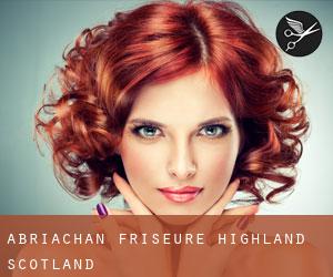 Abriachan friseure (Highland, Scotland)
