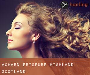 Acharn friseure (Highland, Scotland)