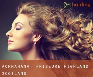 Achnahanat friseure (Highland, Scotland)