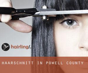 Haarschnitt in Powell County